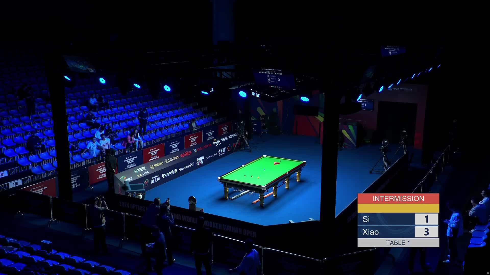 斯佳辉VS肖国栋  2024斯诺克武汉公开赛决赛第一阶段 清流