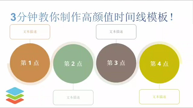 3分钟教你制作高颜值时间线模板！