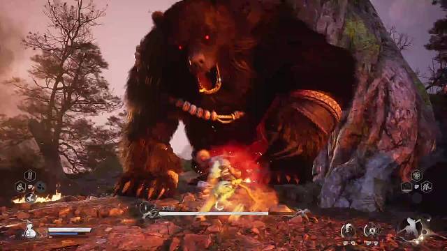 黑神话悟空1周目启动-大狗熊