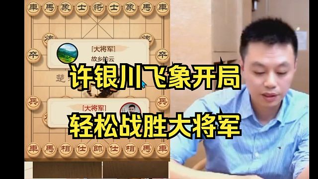 许银川飞象开局，轻松斩杀大将军