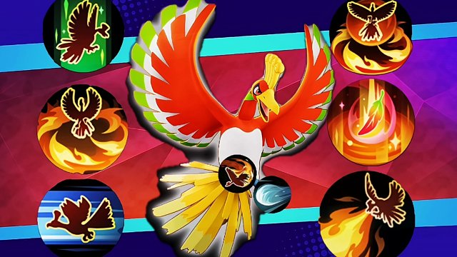 ［宝可梦大集结］凤王招式演示（附翻译）