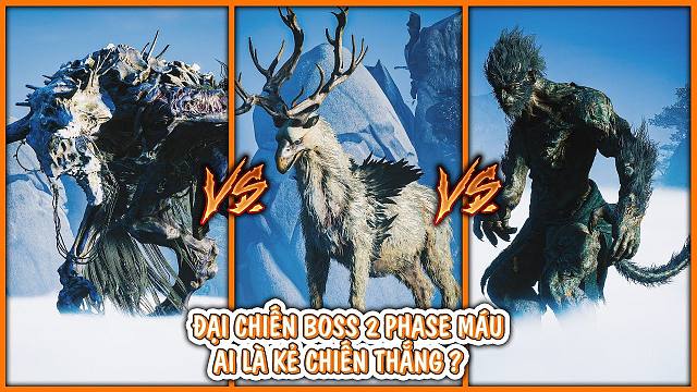 黑神话悟空：晦月魔君VS步云鹿VS石猿