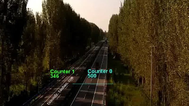 马路车流监控高速公路交通流量统计监控检测监测摄像机智能公路车流量检测设备机场码头车站边境人车统计系