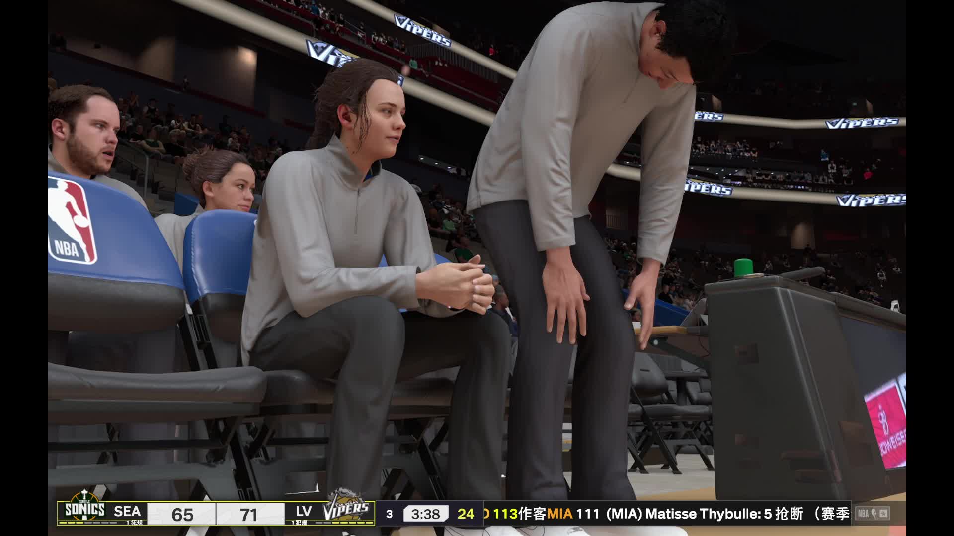 S3赛季-常规赛 超音速vs毒蛇 79-99