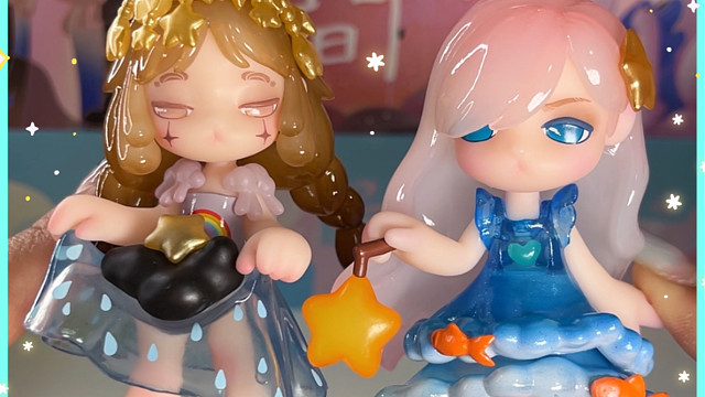 【奶茶の玩具日记】挑战！开箱一套自带香味的盲盒!!!