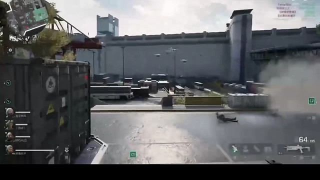 三件洲行动，精彩片段。