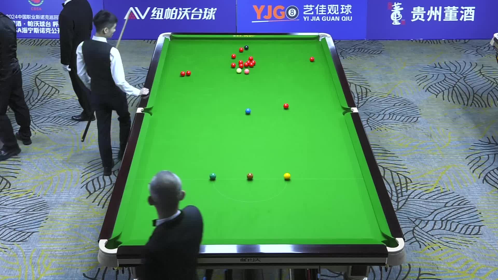 冯 煜VS侯 翔2024中巡赛海宁公开赛 清流