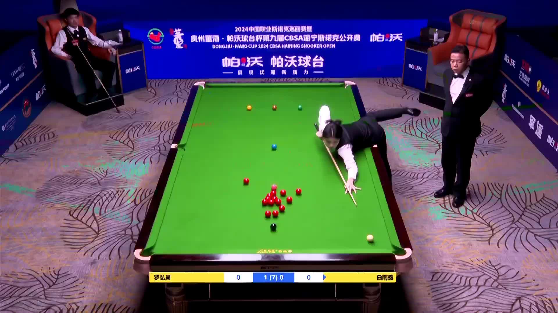 白雨露VS罗弘昊 2024中巡赛海宁公开赛 清流