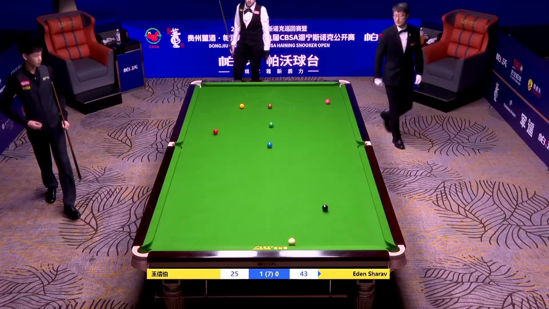 伊登沙拉夫VS	王信伯2024中巡赛海宁公开赛 清流