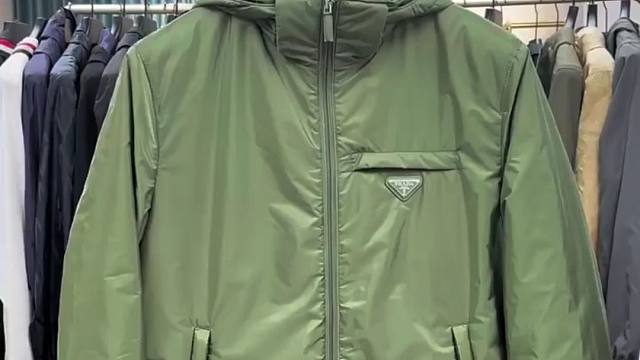 prada男士24款新款棉服 实物实拍分享来咯