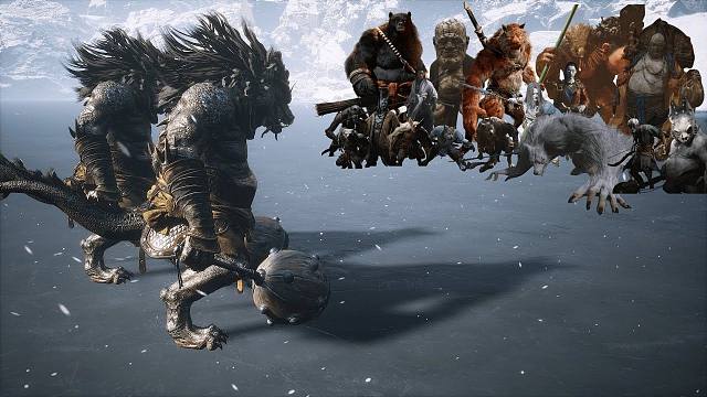 黑神话悟空：2个小骊龙VS众BOSS