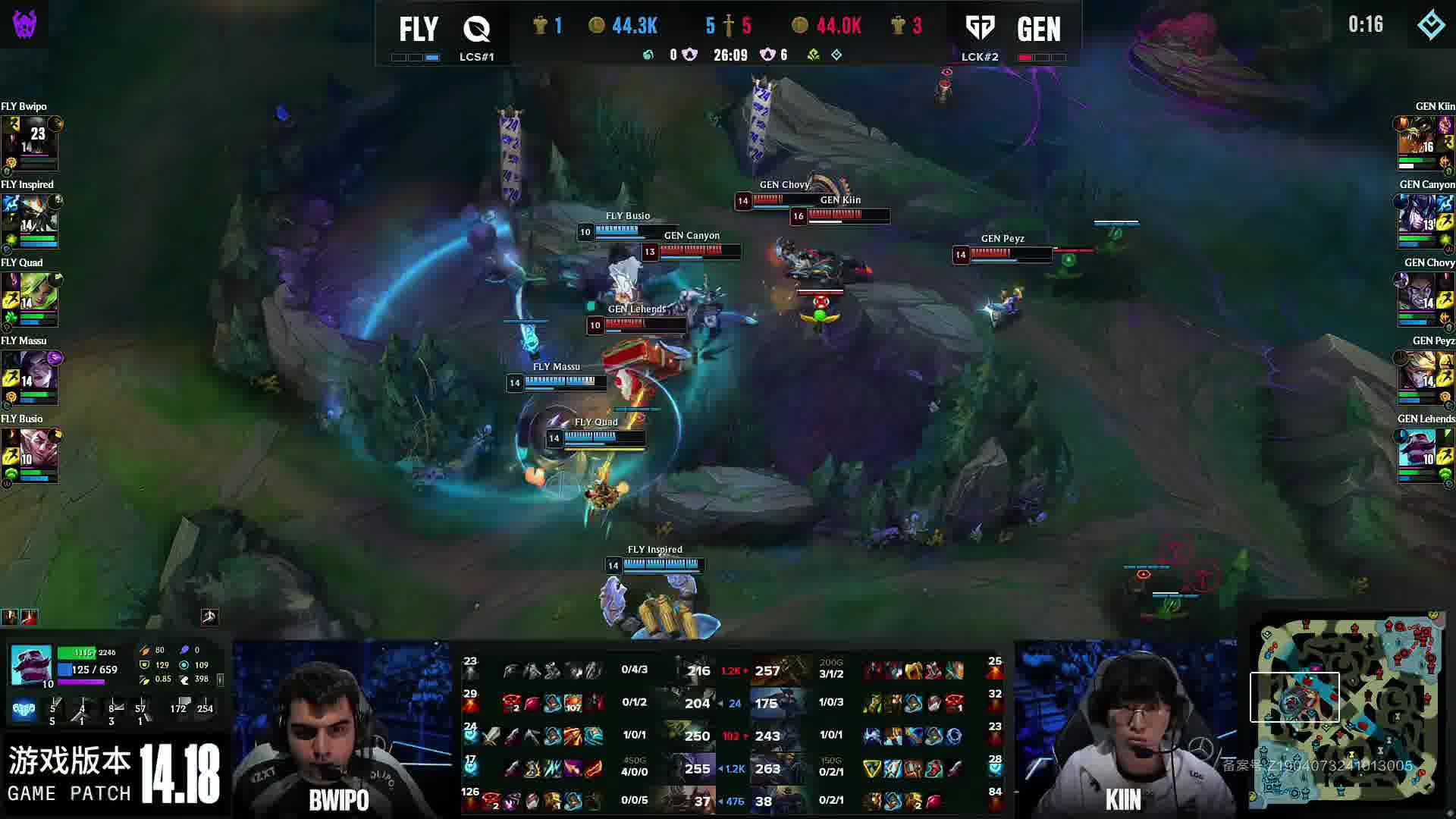 Massu砍下三杀！