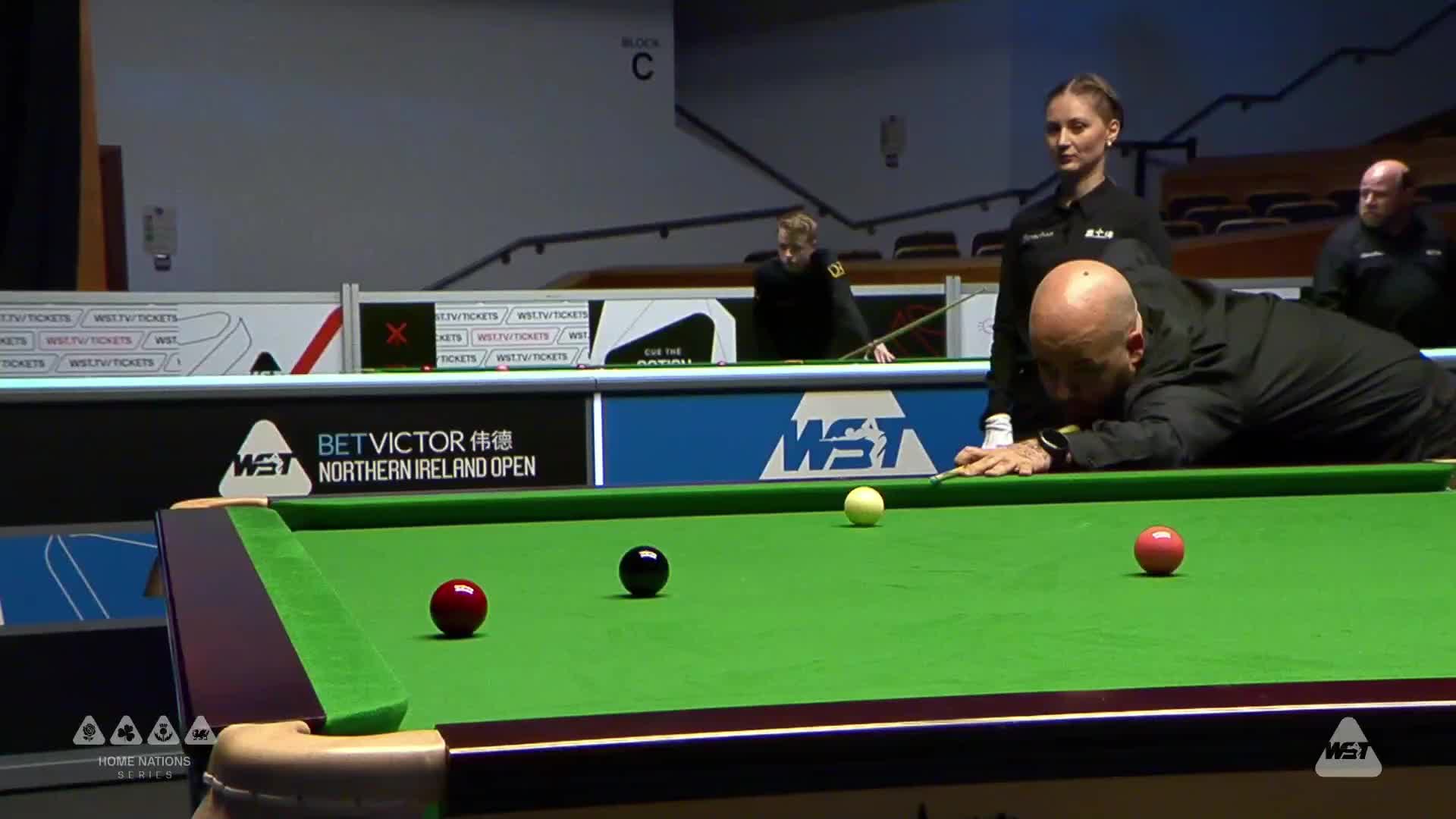 卢卡·布雷切尔  VS  贺国强 2024斯诺克北爱尔兰公开赛 清流