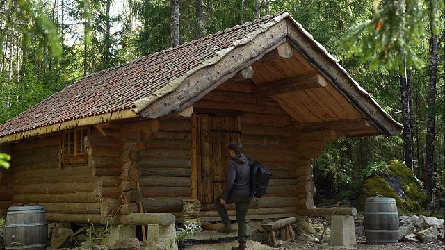 离开我的森林小木屋，去学习精湛的木工技能，学成回来奢华装修！