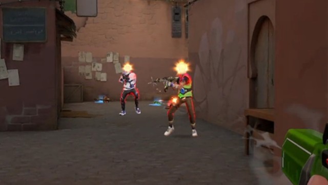 对不起，我只跟灯泡对枪