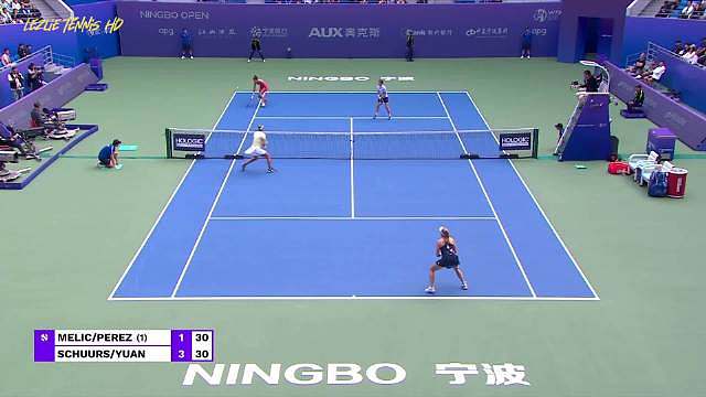 袁悦喜夺巡回赛双打首冠，等下补上颁奖典礼 【自制HL】2024宁波F 袁悦/舒尔斯VS佩雷兹/梅里查