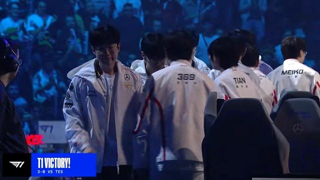 送滔搏回家，T1以全面碾压的姿态零封TES，大魔王Faker再一次让LPL沉默！大家甚至在为GEN加