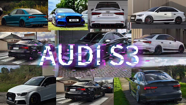 AUDI S3 17改  难得一见的素车。对于这个车我是真的很喜欢。刚毕业那会，做梦都想开。