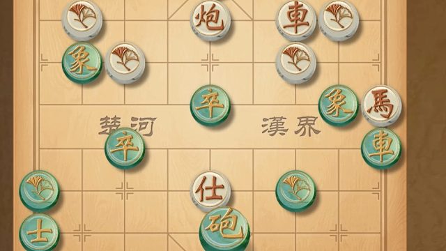 揭棋-中路四炮开会