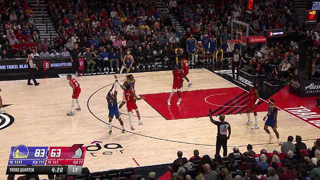 熟悉的勇士第三节回来了