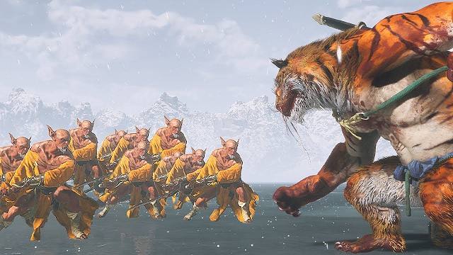 黑神话悟空：10个戒刀僧VS众BOSS