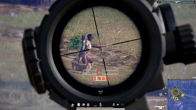 当一局捡到两把AMR