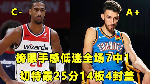 【Terry】毛坯中的毛坯？榜眼秀全场7中1！切特赛季首秀缴出顶级发挥！"炮马组合"还需要磨合！