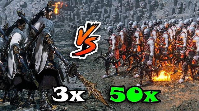 黑神话悟空：哪3个BOSS能打过50个双刀僧？