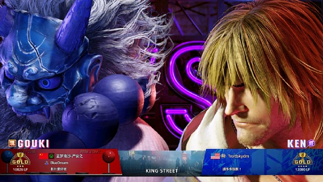 SF街霸6 严安之VS美国华盛顿玩家 看到没,这就是思考与对策