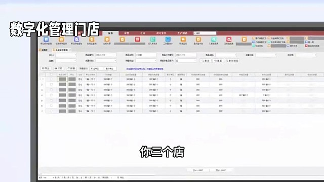 多店也可以实现一体化管理的软件