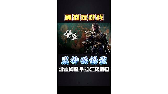 求仙问路不如研究航母，参禅打坐不如参军入伍#黑神话悟空 #黑猫玩游戏 #steam游戏 #整活