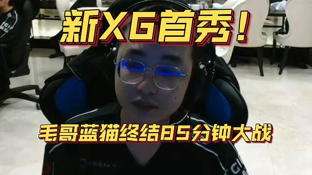 《新XG首秀！毛哥蓝猫终结85分钟大战》刀塔名画 梦幻联赛S24篇