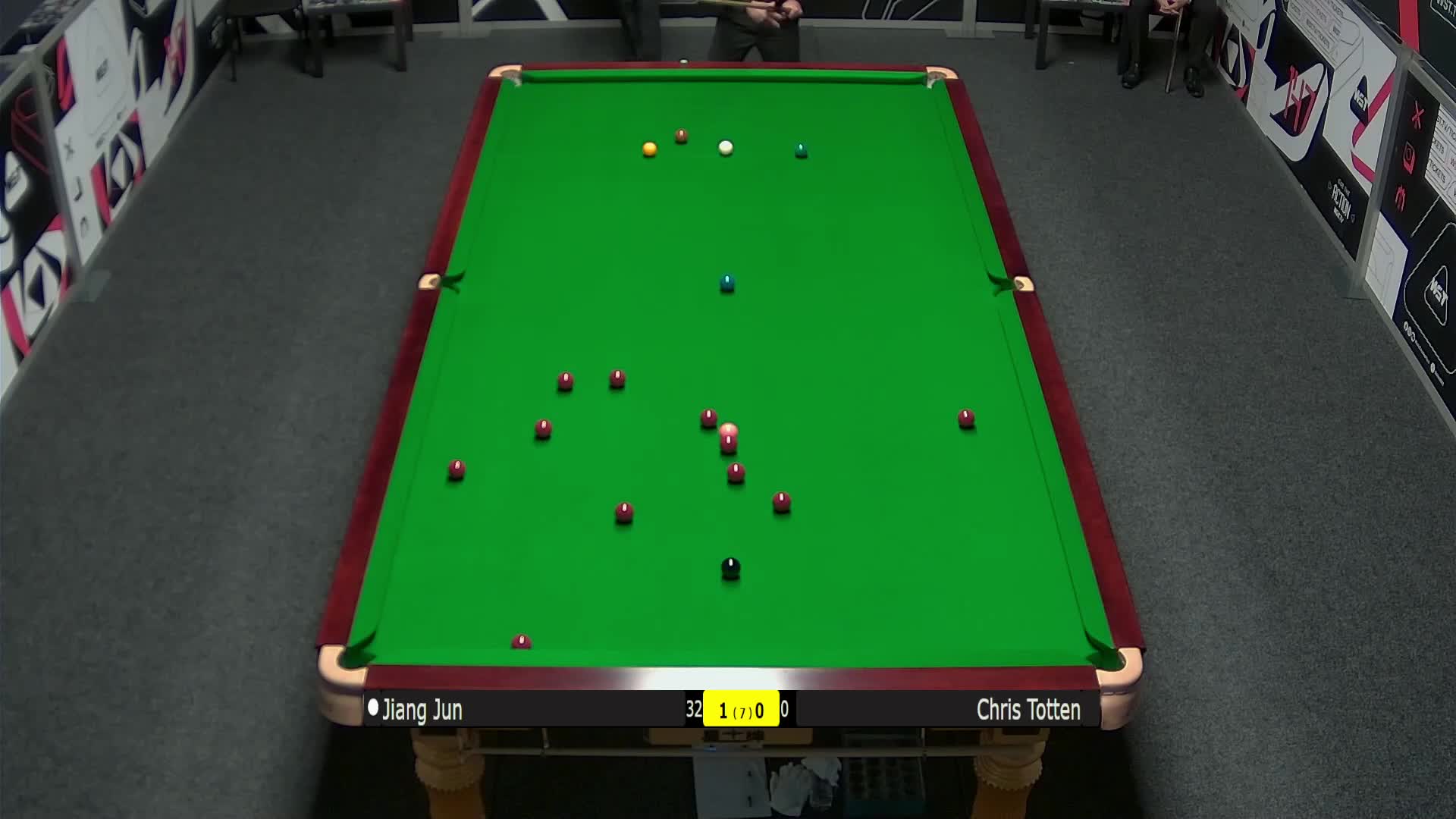 江俊VS克里斯·托顿 2024斯诺克苏格兰公开赛资格赛 清流