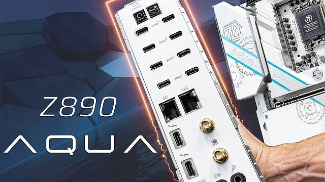 【4K60帧】GGF介绍激进的华擎Z890太极AQUA旗舰妖板 | 作者：GGF Events | 