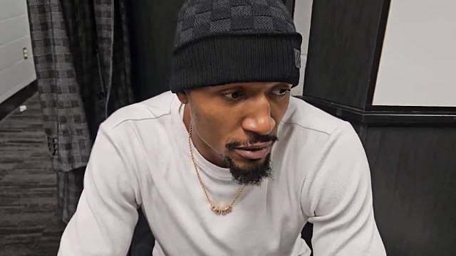 比尔赛后采访：“这太令人沮丧了。我们一度让他们落后15分、20分。他们完全乱了阵脚。我们把他们逼到了