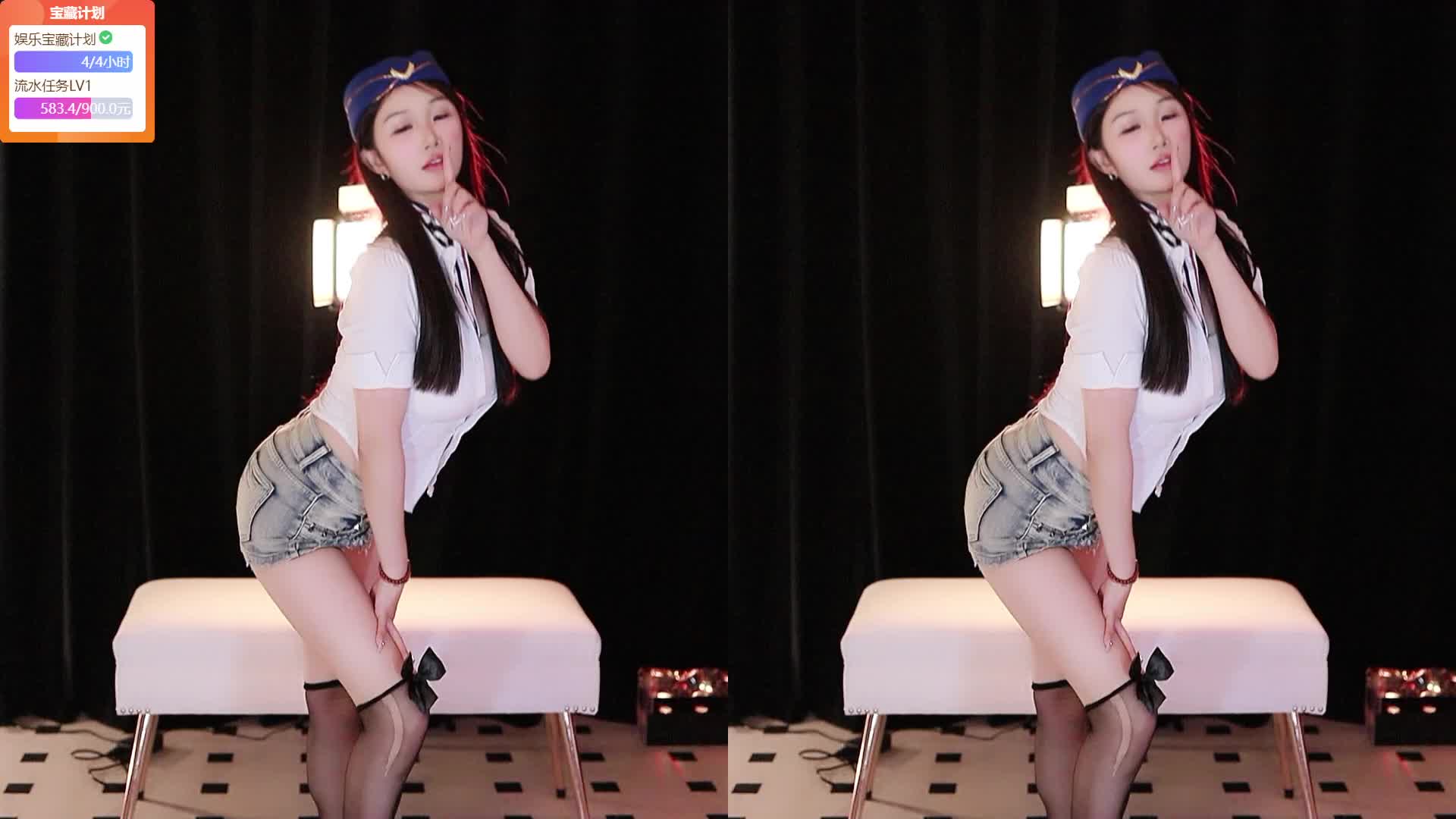 盛世-夏子依-牛仔短裤热舞