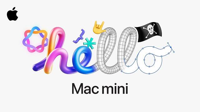 【4K中字】新款M4/M4 Pro芯片 Mac mini 官方介绍视频 2024年10月29日 | 