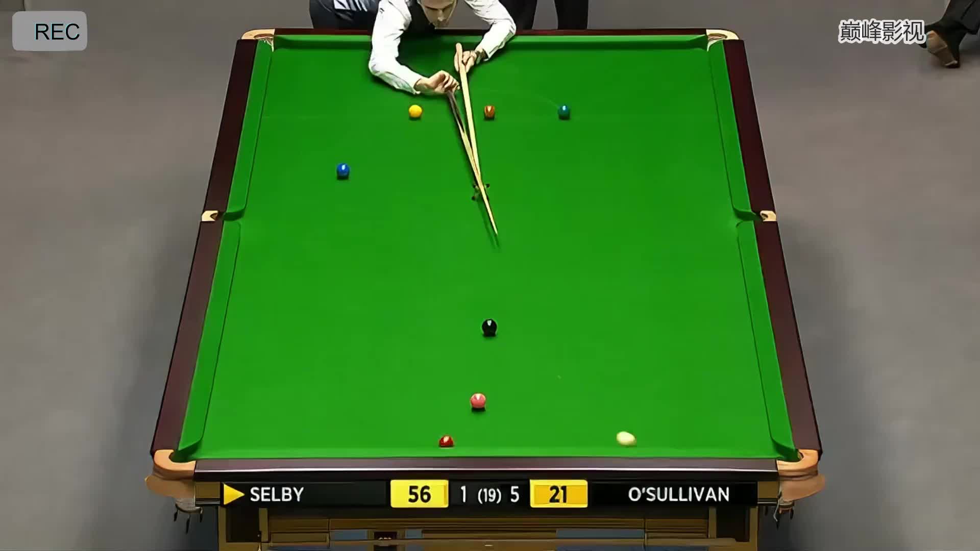 愤怒都在脸上！塞尔比关键时刻多次磨球，场下的奥沙利文表情怒了