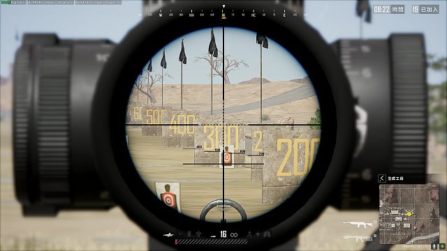 这两把枪的下坠差距竟如此小