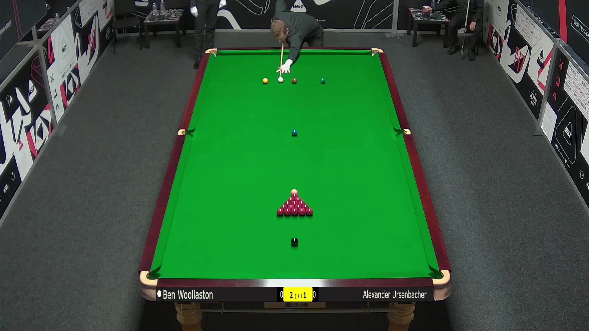 本·沃拉斯顿VS亚历山大·乌森巴赫2024斯诺克苏格兰公开赛资格赛 清流