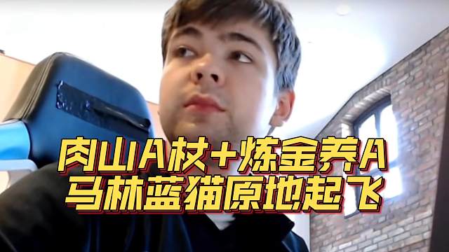 《肉山A杖+炼金养A 马林蓝猫原地起飞》刀塔名画 梦幻联赛S24篇