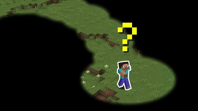 当我的世界没有探索过的区域是全黑色的？生存会变成什么样