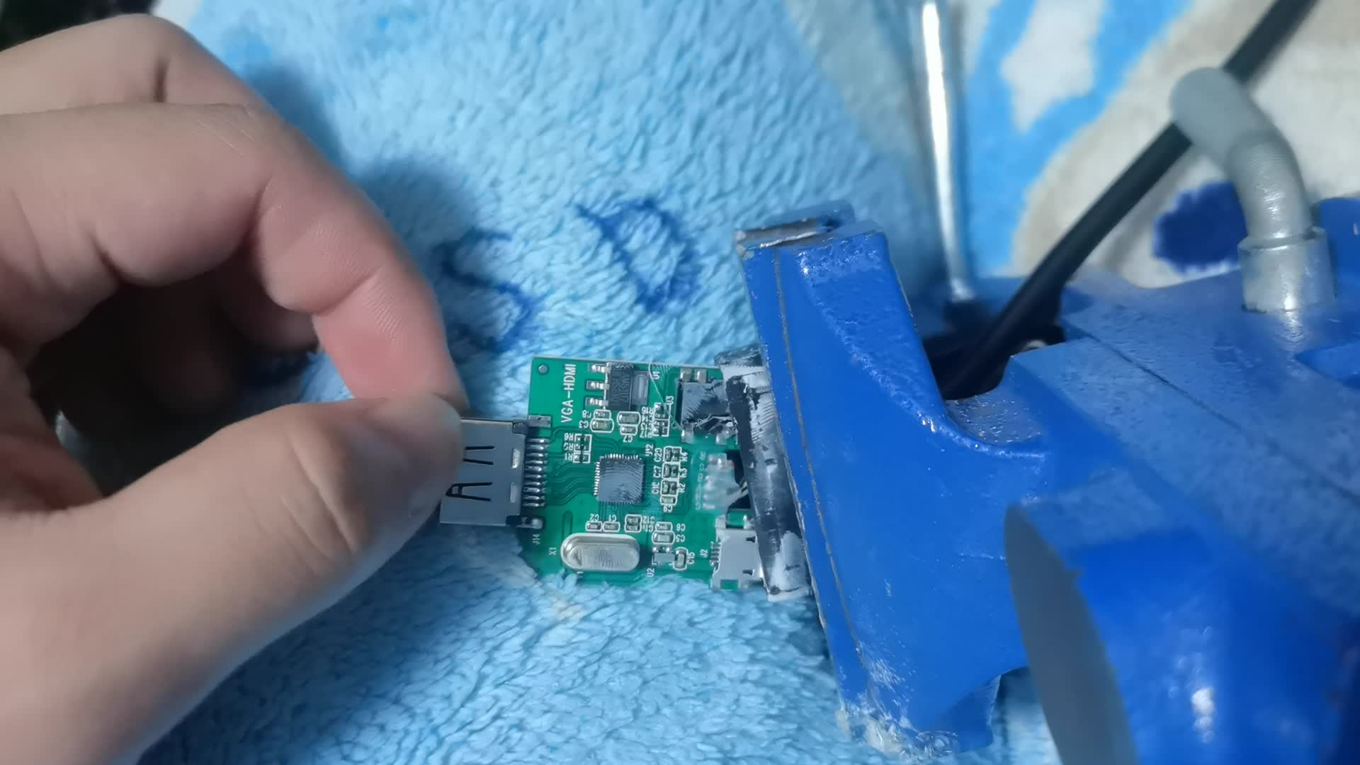 17.8包邮的VGA转HDMI拆机(MS9288C)