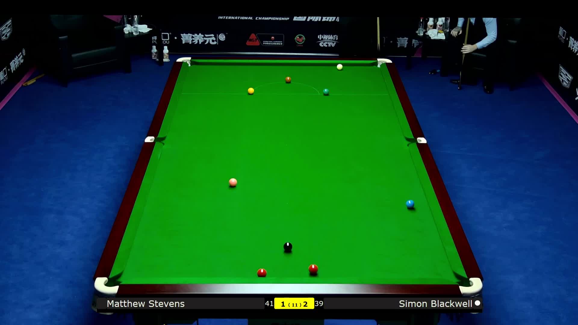 西蒙·布莱克威尔VS马修·史蒂文斯2024斯诺克国锦赛 清流