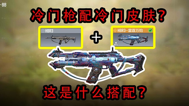 使命召唤手游最冷门枪配上冷门皮肤会怎么样