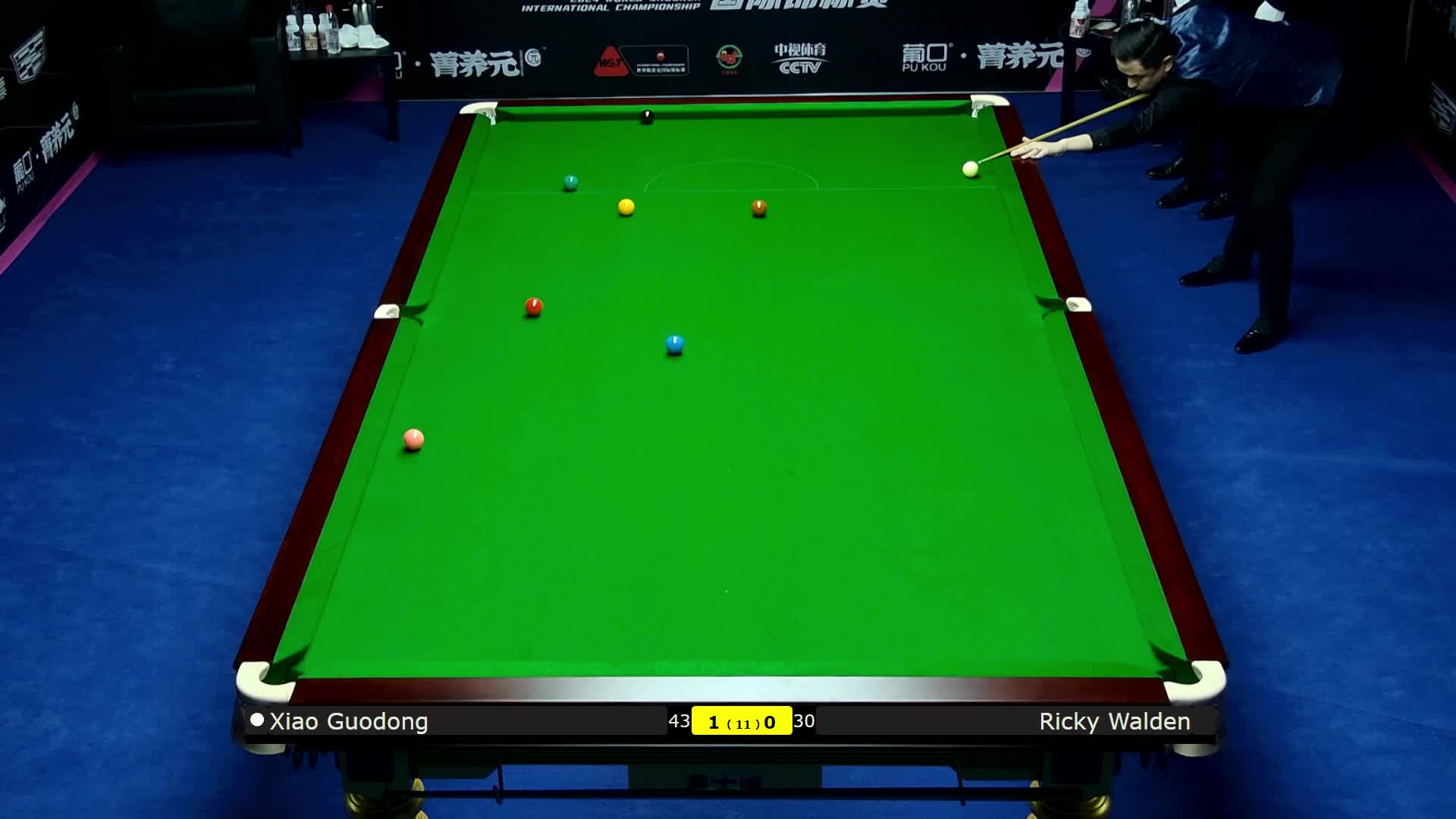 里奇·沃顿VS肖国栋2024斯诺克国锦赛 清流