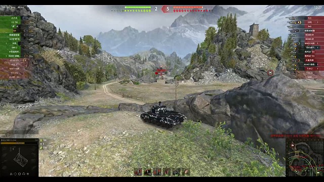 7级车在8级房去重坦线卡点，终于等到大哥来援反败为胜