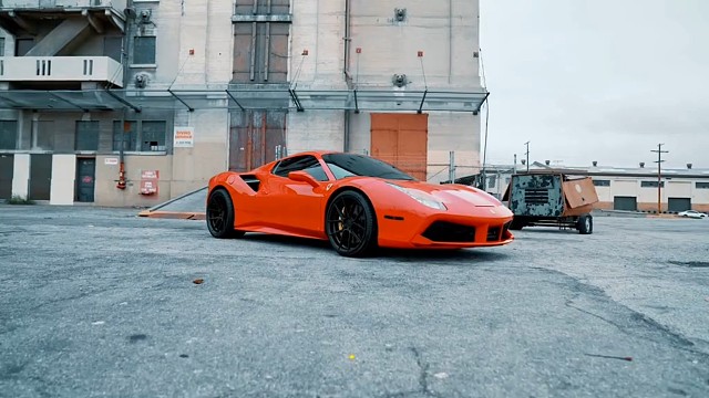 顶级豪车法拉利488