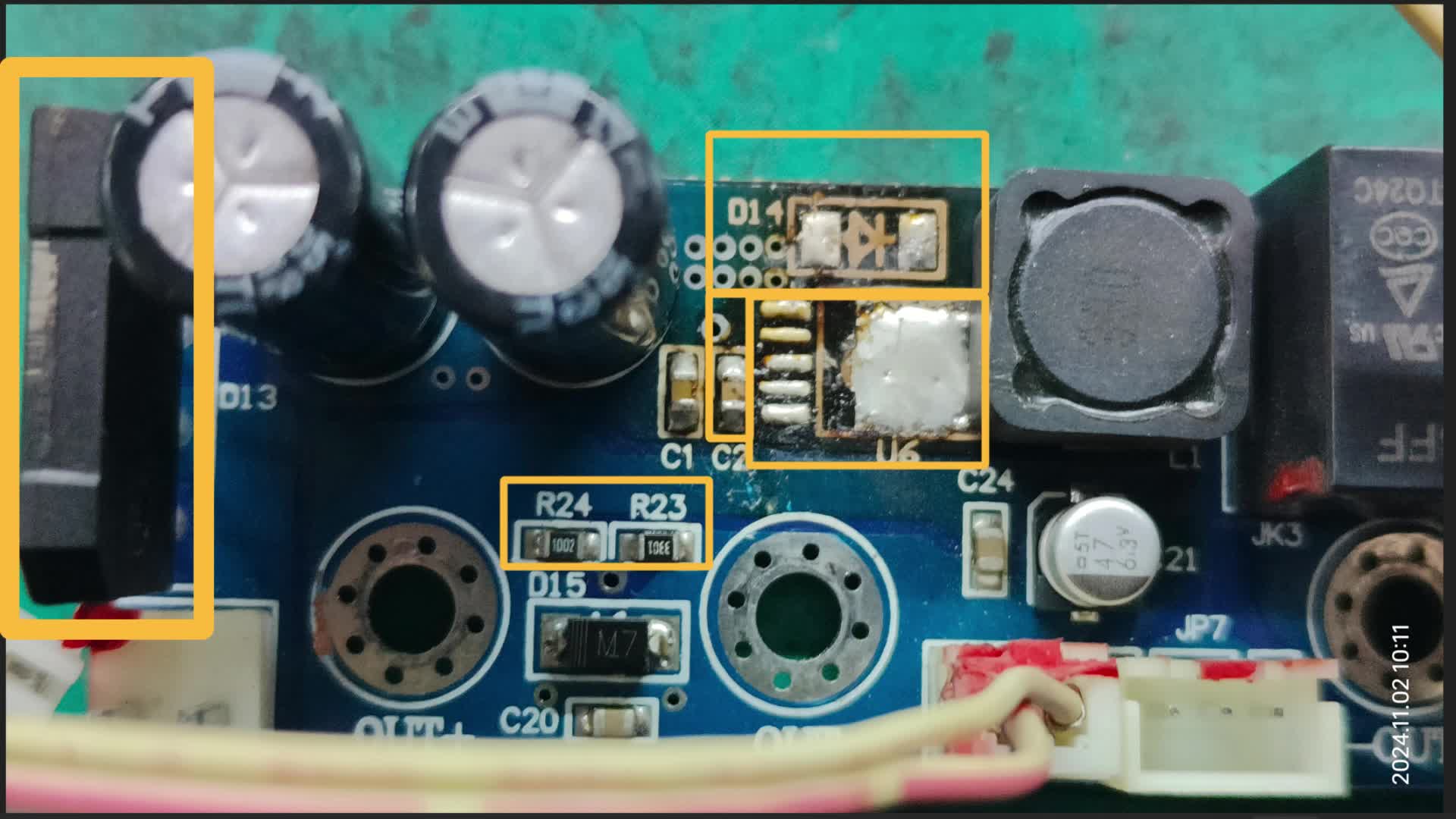 电路板上丢失的电源芯片