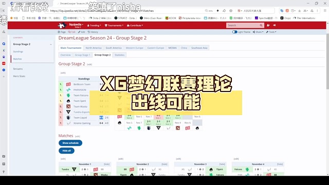 XG梦幻联赛理论出线可能【DOTA2】辉耀计划
